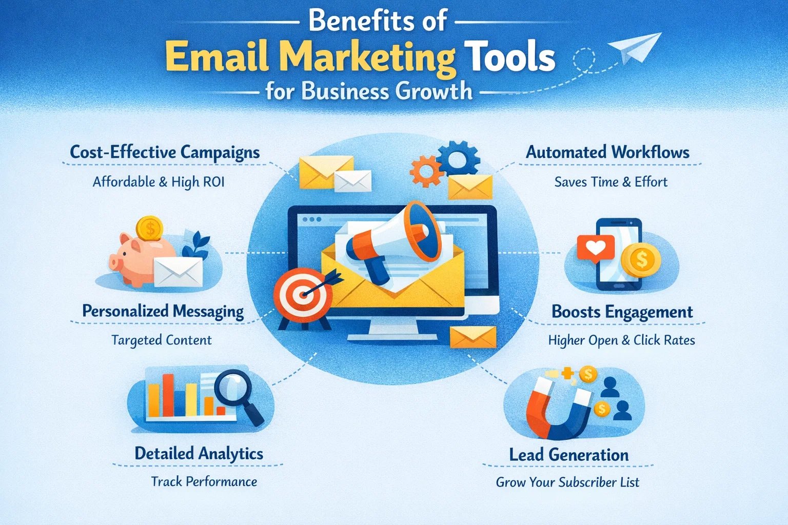 Benefits of Email Marketing Tools for Business Growth