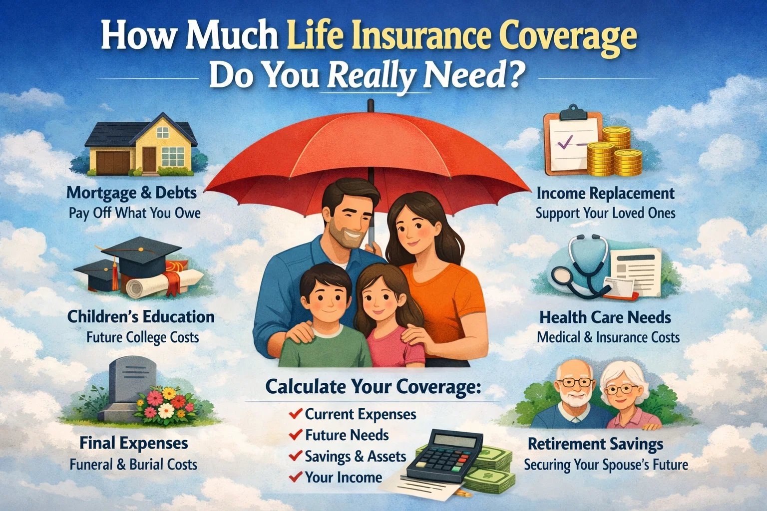 How Much Life Insurance Coverage Do You Really Need?