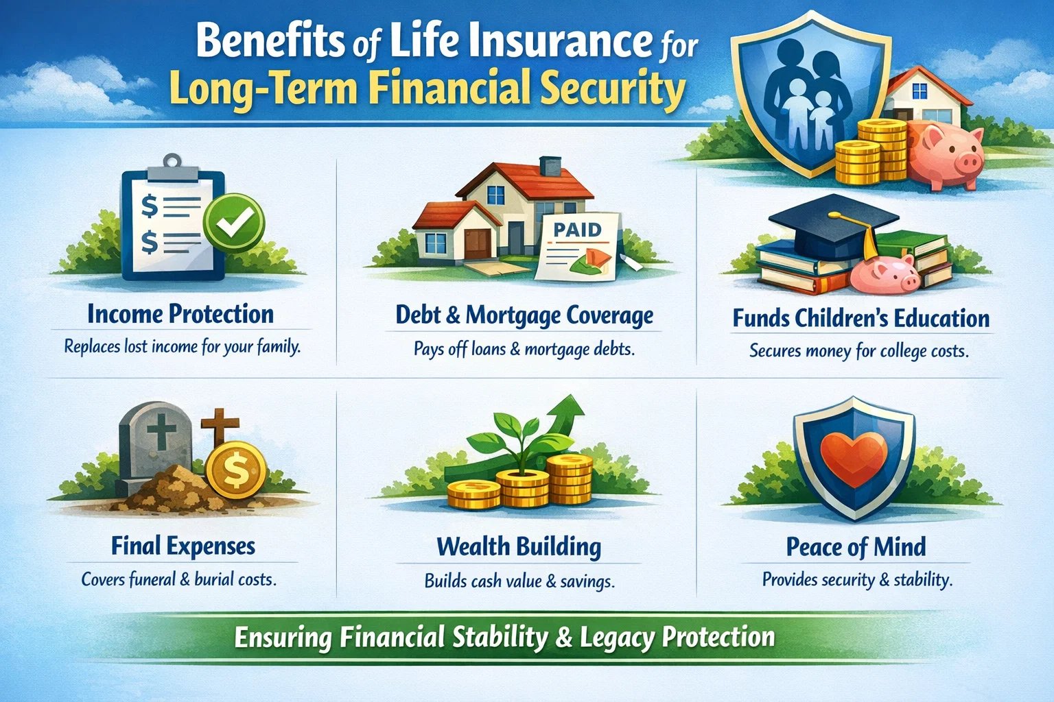 Benefits of Life Insurance for Long-Term Financial Security